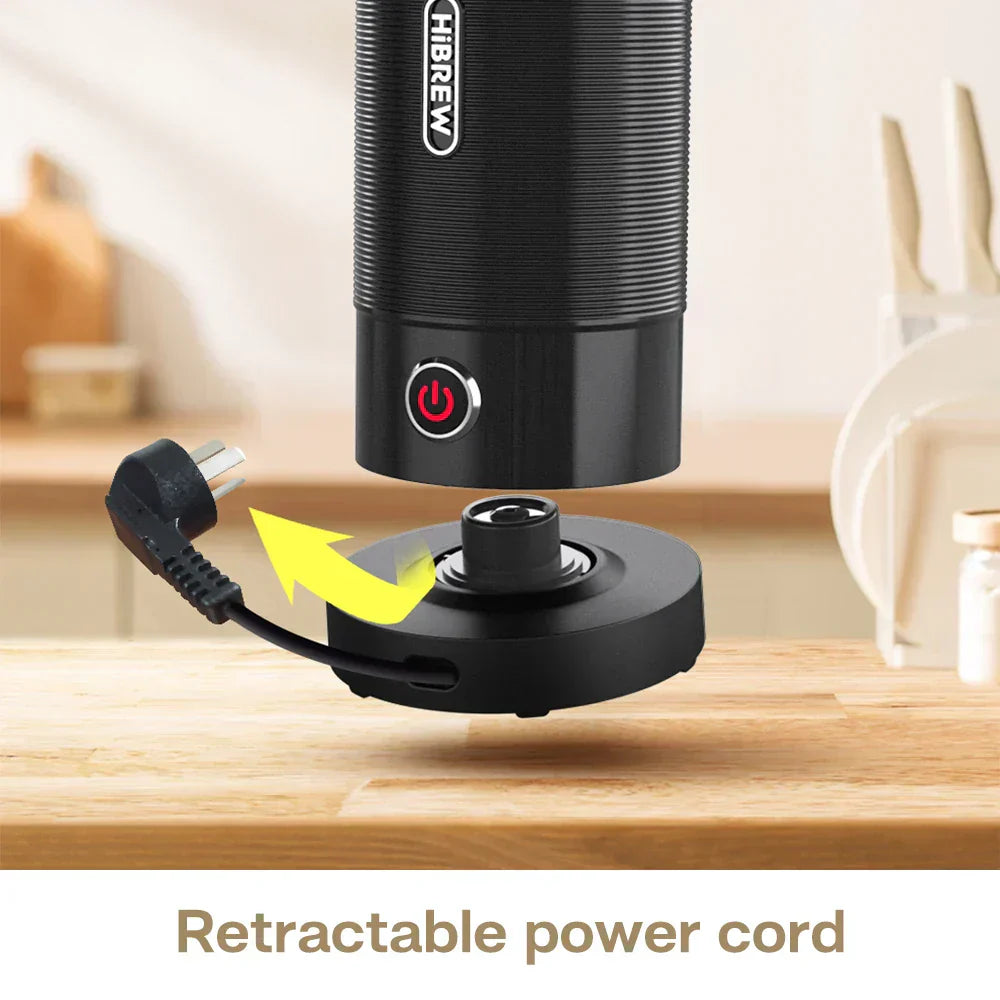 Cold or Hot Latte electric Milk Frother Foamer Chocolate Mixer