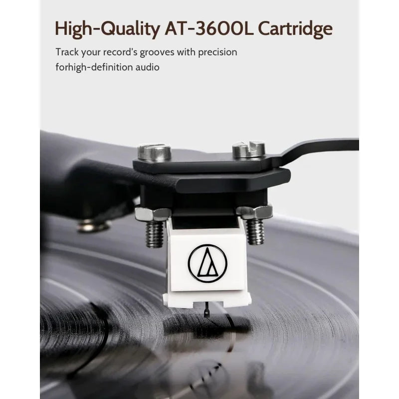 High-quality audio setup with Turntable HiFi system