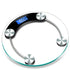 Round Shape Digital Body Weight Scale High-Definition LCD Display Bathroom Scale - Circuit Hub Central