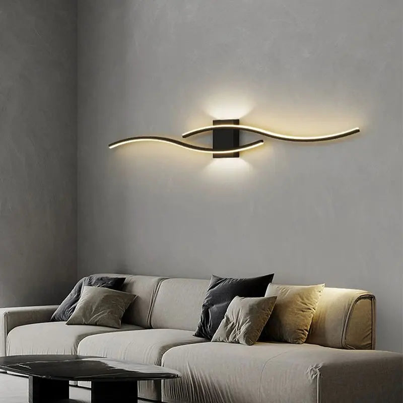 Minimalist LED Wall Lamp Decor for Sofa Background Interior Wall Light