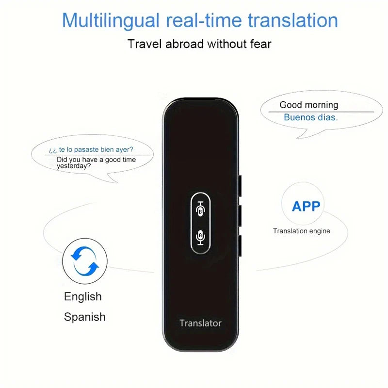 137 Language Voice Translator Real Time Bi-Directional Translation