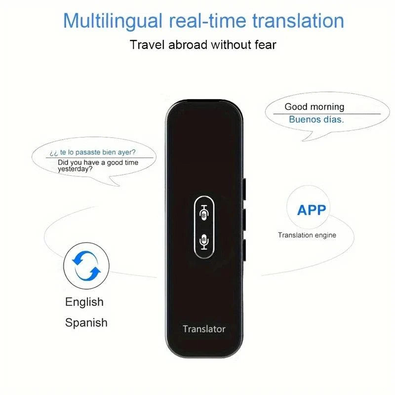 137 Language Voice Translator Real Time Bi-Directional Translation