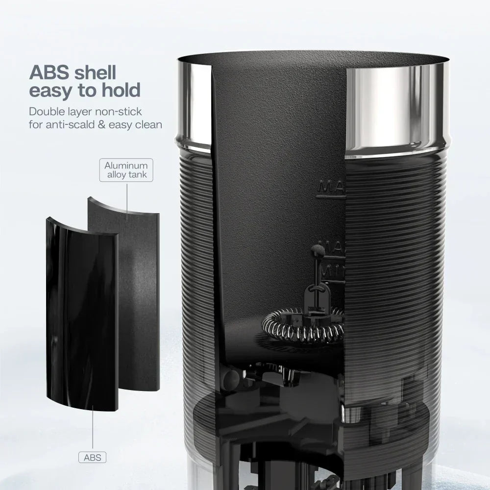 Cold or Hot Latte electric Milk Frother Foamer Chocolate Mixer