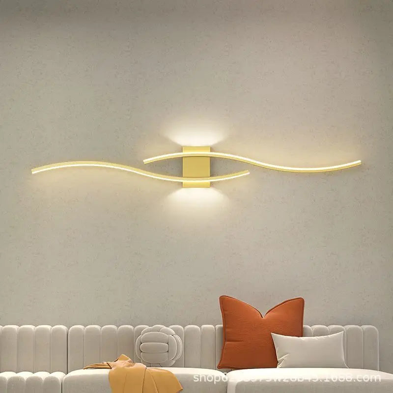 Minimalist LED Wall Lamp Decor for Sofa Background Interior Wall Light