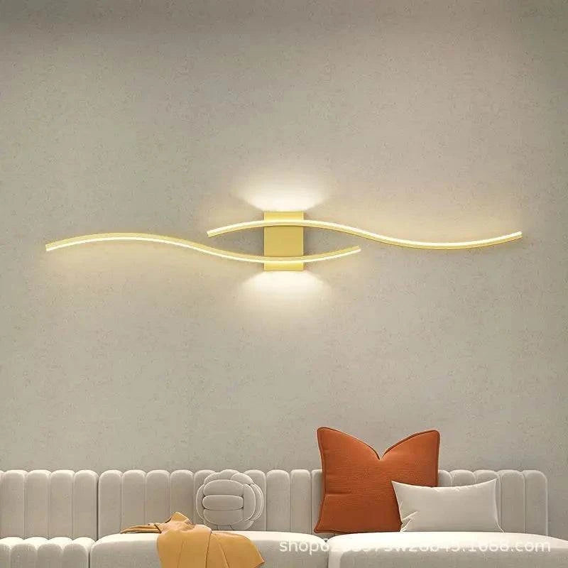 Minimalist LED Wall Lamp Decor for Sofa Background Interior Wall Light