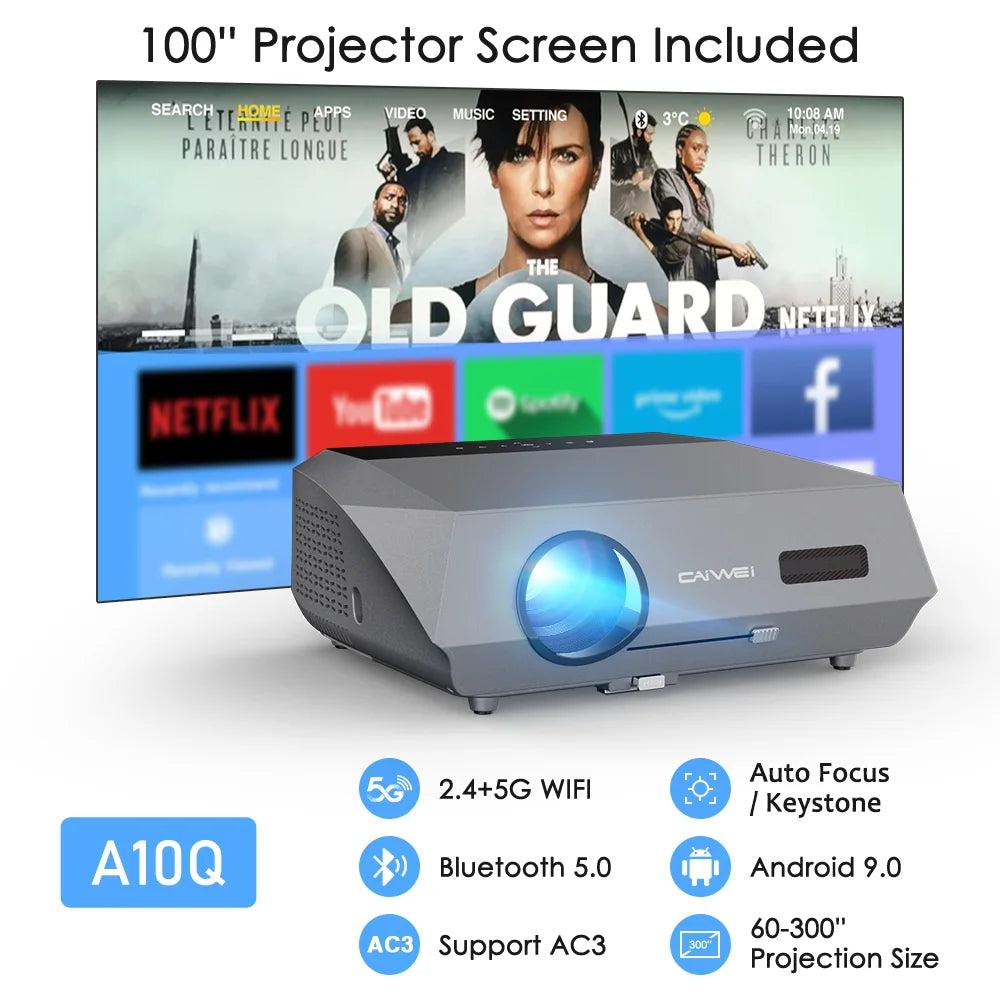 4K Beam Projectors for Movie Auto Focus Correction Version