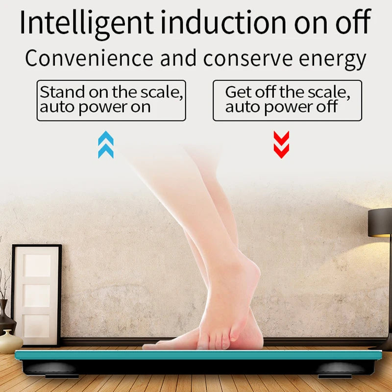 Smart Body Fat Scale Wireless Digital Bathroom Scale Bluetooth Electronic Scale with Smartphone App - Circuit Hub Central