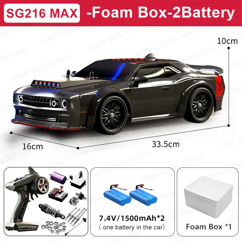 High Speed Remote Control Vehicles Brushless 4WD RC Sports Car