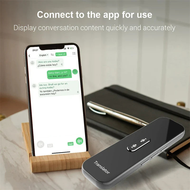 137 Language Voice Translator Real Time Bi-Directional Translation