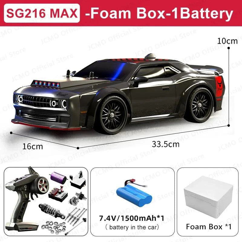 High Speed Remote Control Vehicles Brushless 4WD RC Sports Car