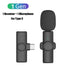K11 Professional Wireless Lavalier Microphone for iPhone iPad Laptop