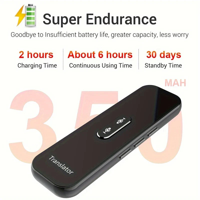 137 Language Voice Translator Real Time Bi-Directional Translation