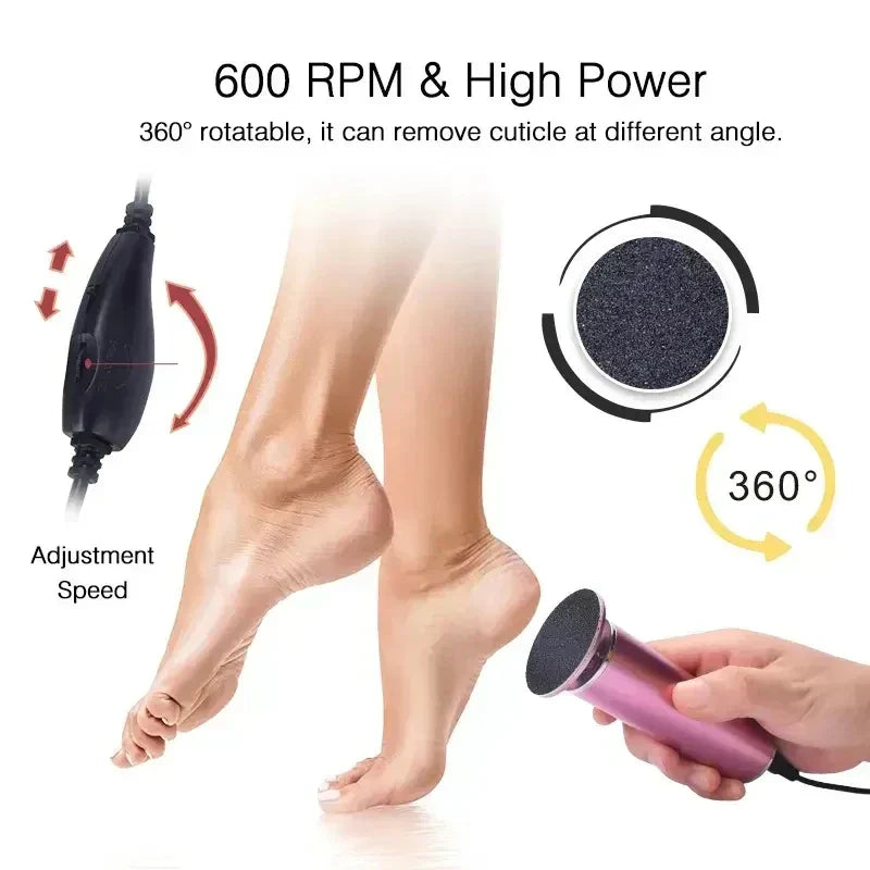 Electric dead skin remover for feet - electric callus remover