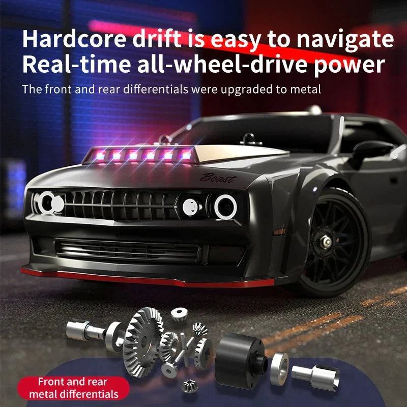 High Speed Remote Control Vehicles Brushless 4WD RC Sports Car