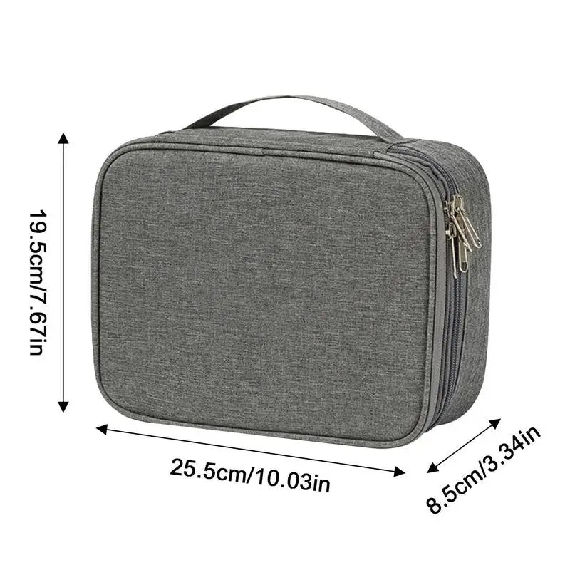 Electronics Organizer Travel Case Compact Waterproof