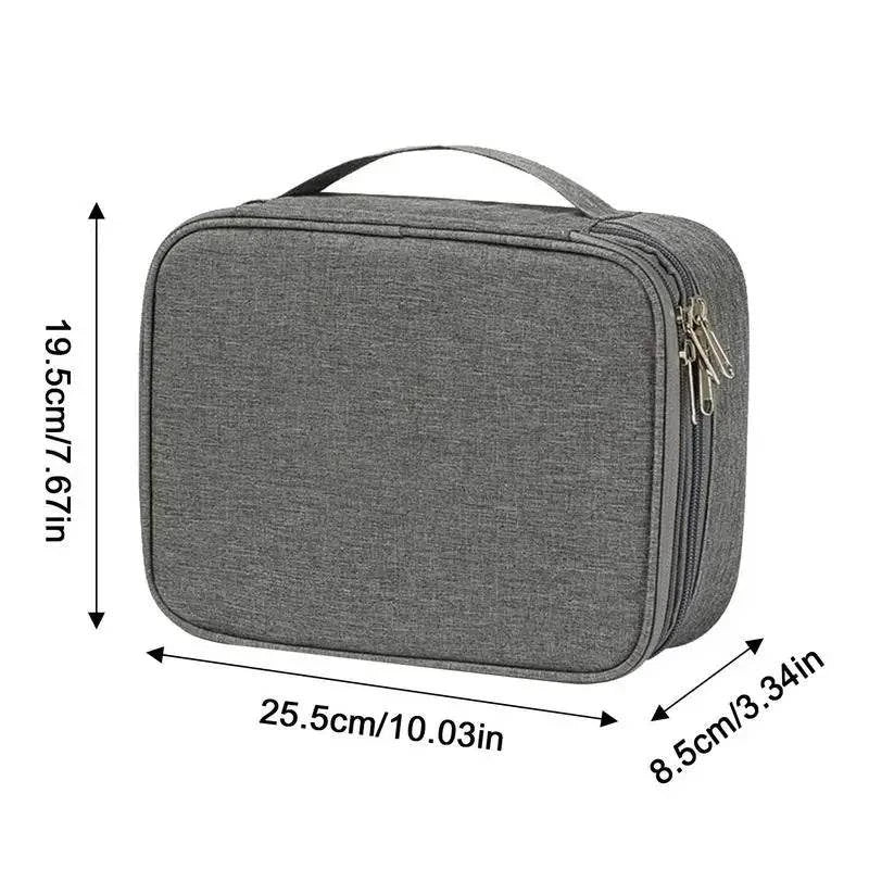 Electronics Organizer Travel Case Compact Waterproof