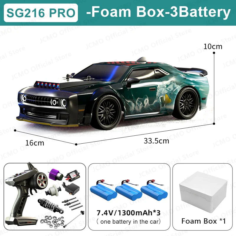 High Speed Remote Control Vehicles Brushless 4WD RC Sports Car