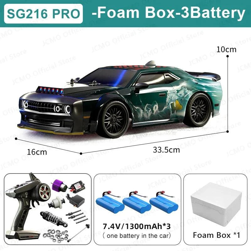 High Speed Remote Control Vehicles Brushless 4WD RC Sports Car