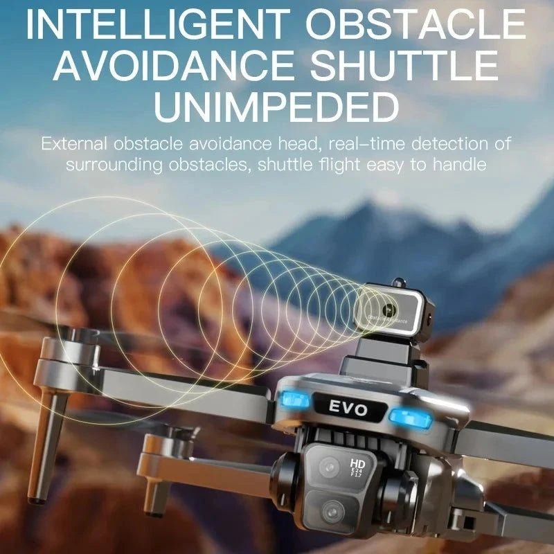 Drone 8K Professional GPS HD Camera Drones 5G WIFI FPV Video 4k UAV 5.9 inch remote control PRO MAX - Circuit Hub Central