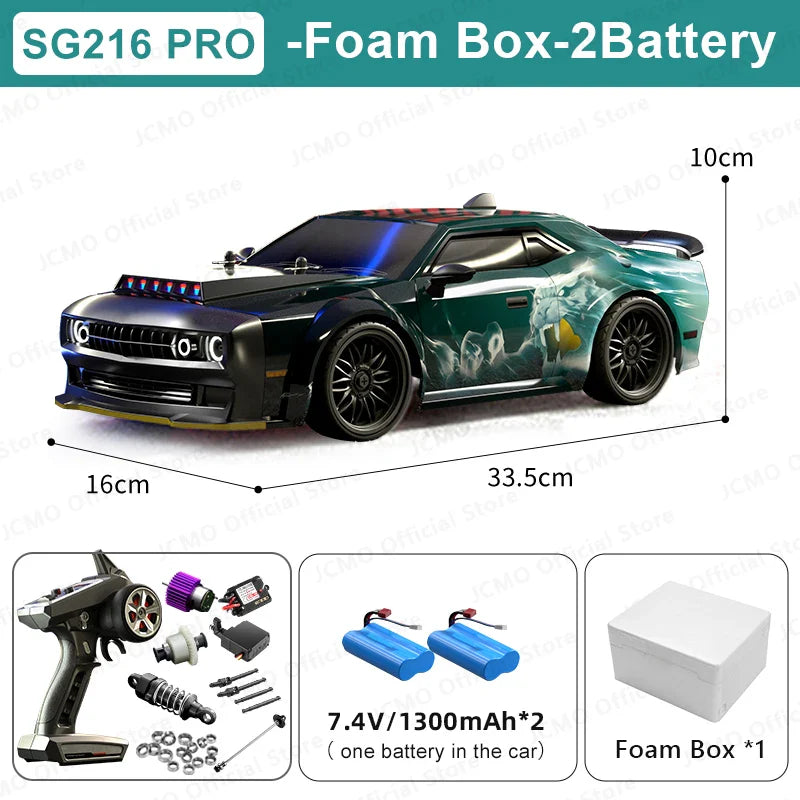 High Speed Remote Control Vehicles Brushless 4WD RC Sports Car