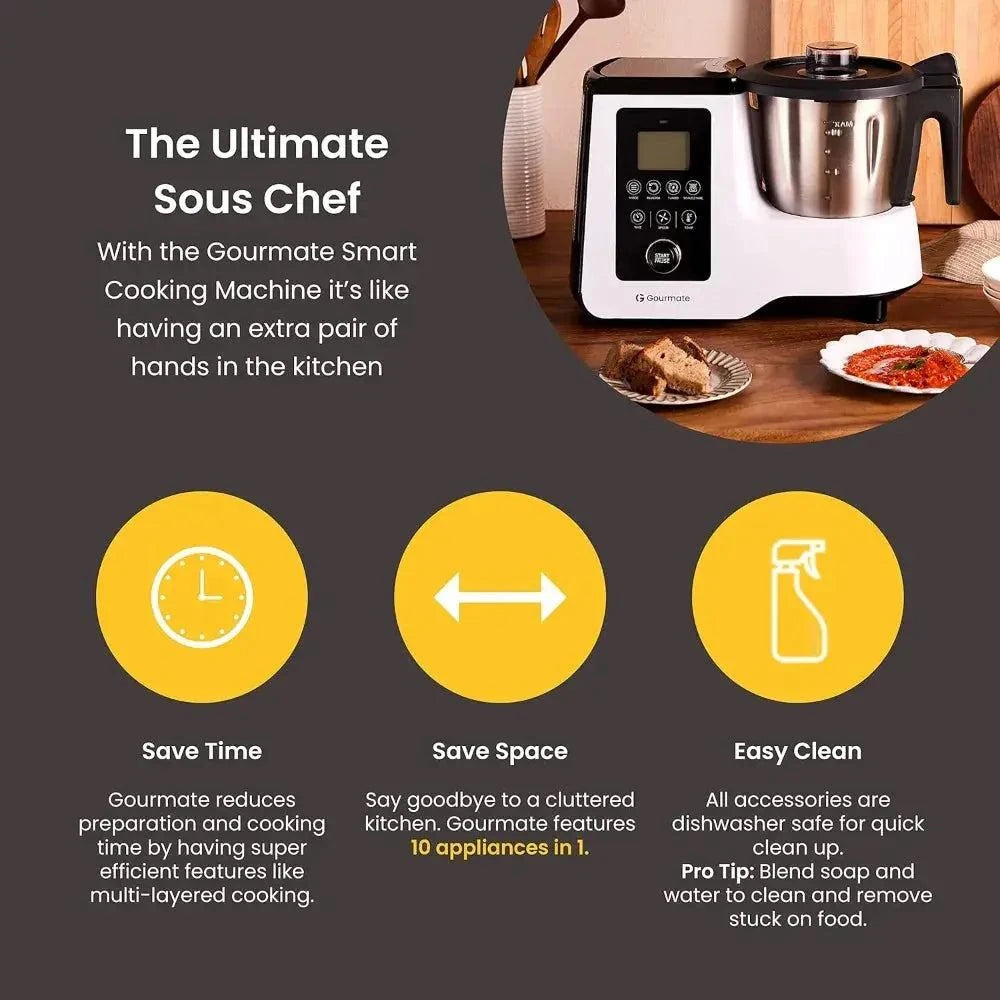 Gourmate Smart All in 1 Multi Cooker Cooking Functions