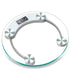 Round Shape Digital Body Weight Scale High-Definition LCD Display Bathroom Scale - Circuit Hub Central