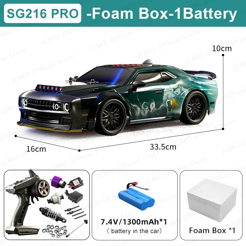 High Speed Remote Control Vehicles Brushless 4WD RC Sports Car