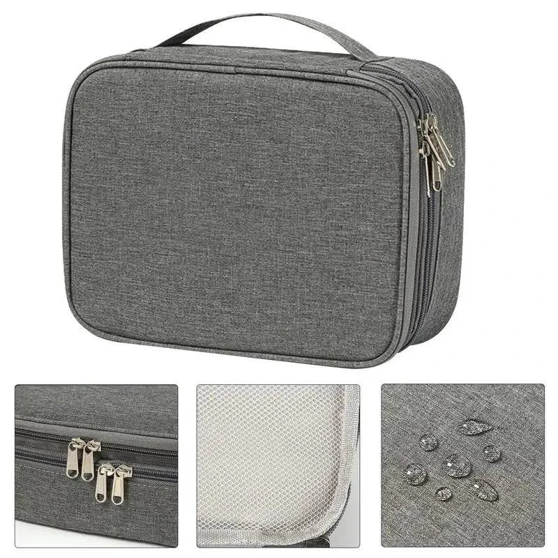 Electronics Organizer Travel Case Compact Waterproof