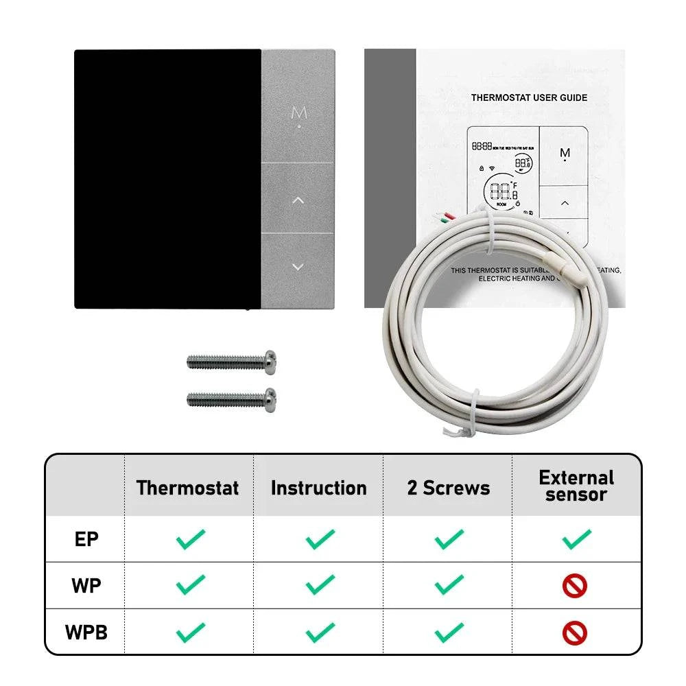 WiFi Thermostat Smart Home Electric Underfloor Heating Temperature