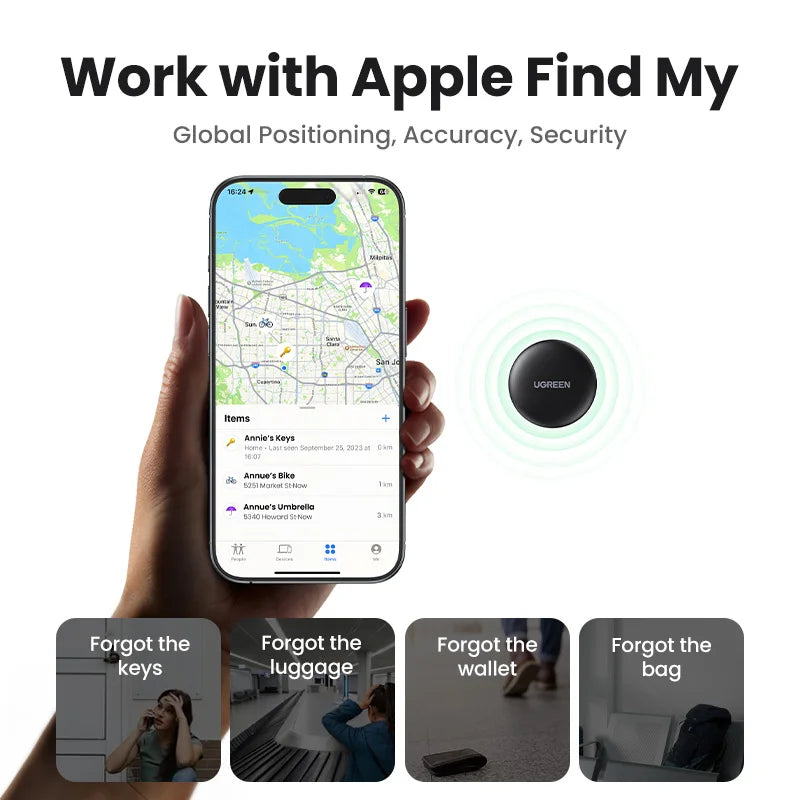 UGREEN SmartTrack GPS Tracker for Keys and Wallet