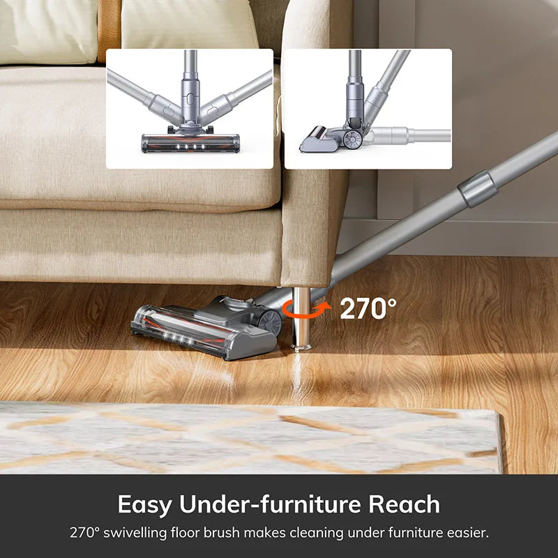 ILIFE handheld vacuum showing ergonomic design