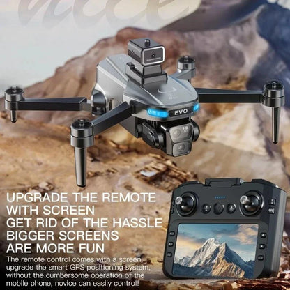 Drone 8K Professional GPS HD Camera Drones 5G WIFI FPV Video 4k UAV 5.9 inch remote control PRO MAX - Circuit Hub Central
