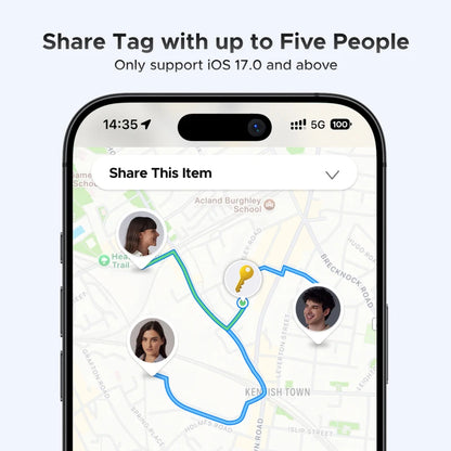 Bluetooth tracking device for keys – Apple Find My (iOS Only) - Circuit Hub Central