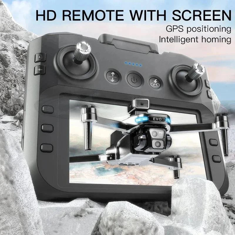 Drone 8K Professional GPS HD Camera Drones 5G WIFI FPV Video 4k UAV 5.9 inch remote control PRO MAX - Circuit Hub Central