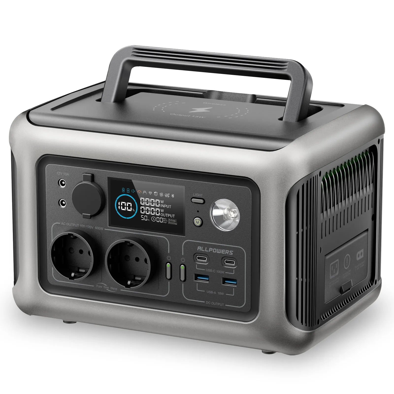 Portable Power Station299Wh LiFeP04 Battery with AC Outlet for Outdoor