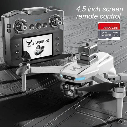 Drone 8K Professional GPS HD Camera Drones 5G WIFI FPV Video 4k UAV 5.9 inch remote control PRO MAX - Circuit Hub Central