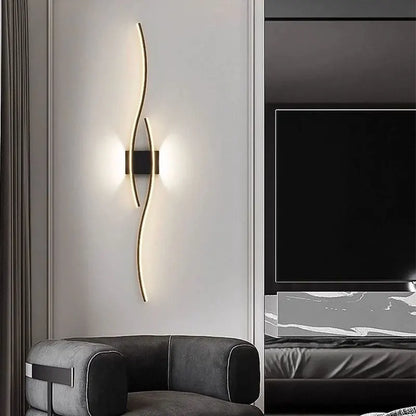 Minimalist LED Wall Lamp Decor for Sofa Background Interior Wall Light