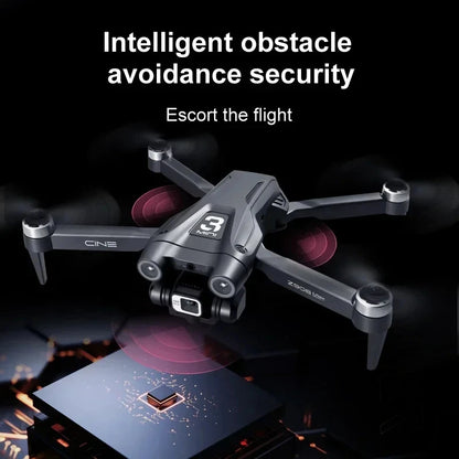 Pro Max GPS Drone  8K HD Dual Camera Obstacle Avoidance Foldable Quadcopter RC Distance 9000M - Circuit Hub Central