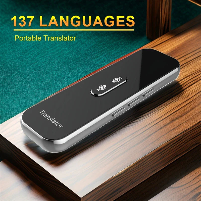 137 Language Voice Translator Real Time Bi-Directional Translation