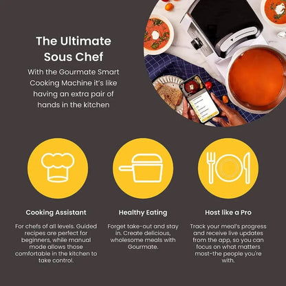 Gourmate Smart All in 1 Multi Cooker Cooking Functions
