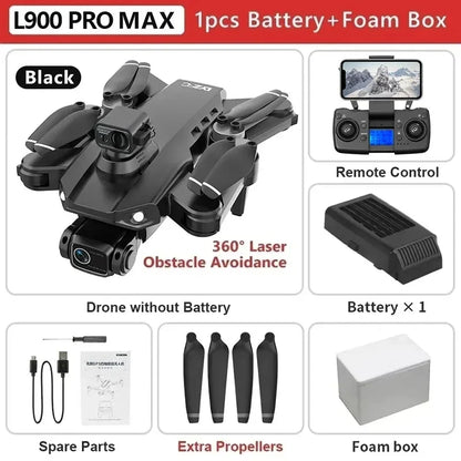 L900 Pro MAX GPS Drone 4K Professional HD Dual Camera 5G Wifi 360