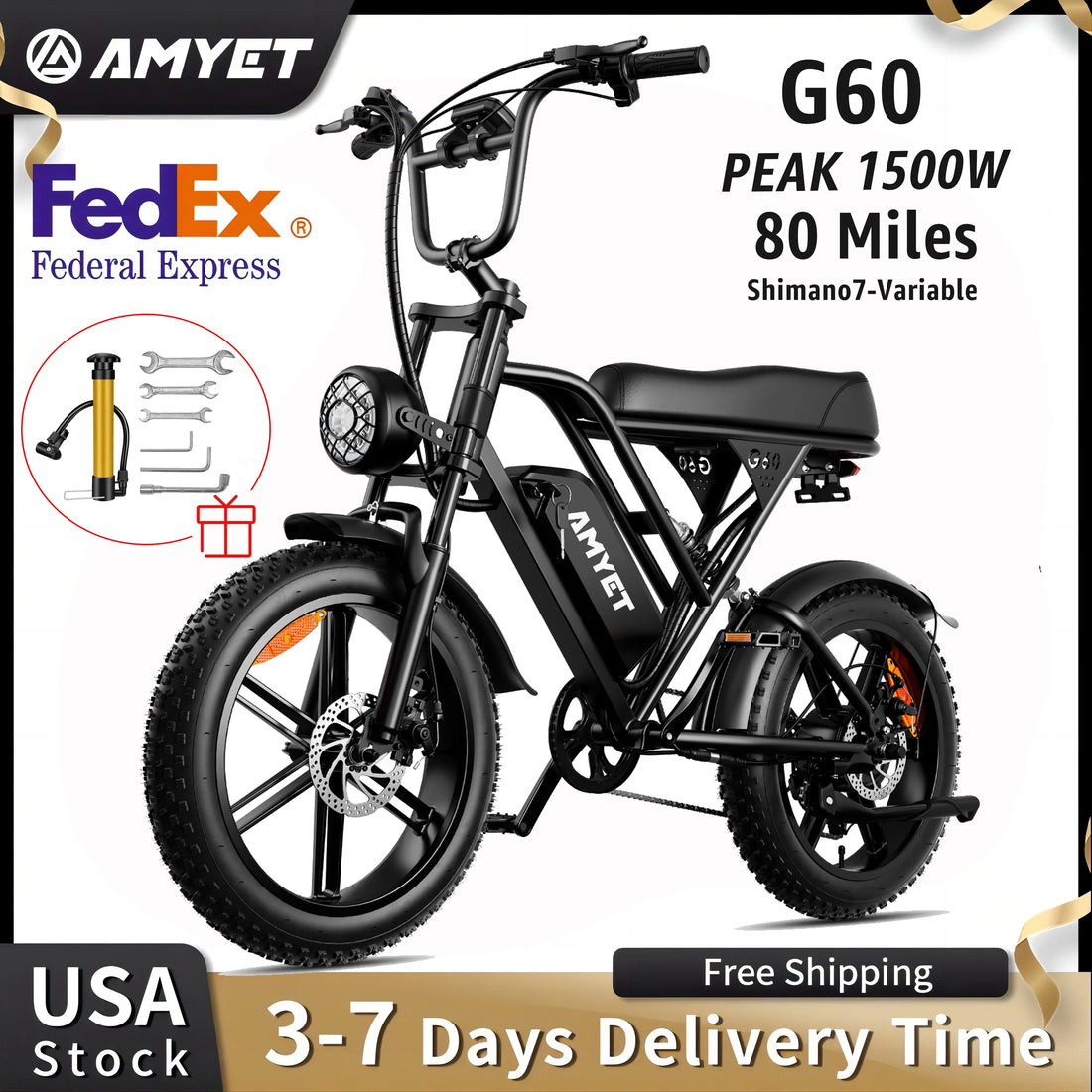 Adults Electric Bike Tire Ebike Electric Mountain Moped For Men