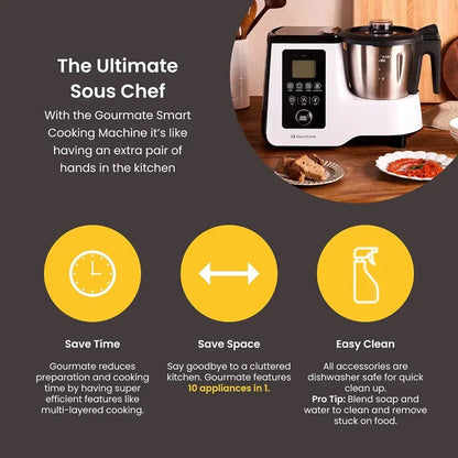 Gourmate Smart All in 1 Multi Cooker Cooking Functions
