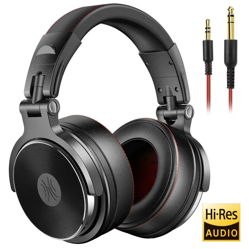 Oneodio Wired Professional Studio Pro 50 DJ Headphones With Microphone Over Ear HiFi Monitor - Circuit Hub Central