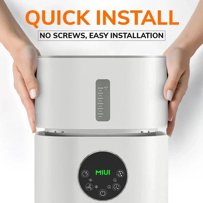 Air Purifier with Humidifier Combo for Home Allergies and Pets Hair, Smokers in Bedroom, H13 True HEPA Filter，2-in-1 - Circuit Hub Central