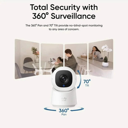 eufy Indoor Camera C220 – AI-enabled wired indoor security camera