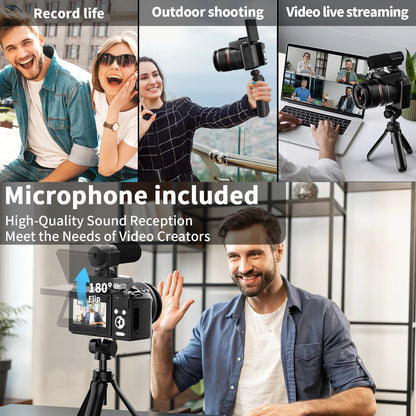 NBD 64MP WiFi Camera with 16X Optical Zoom